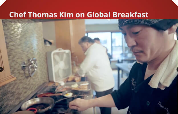 Chef Thomas Kim on Global Breakfast