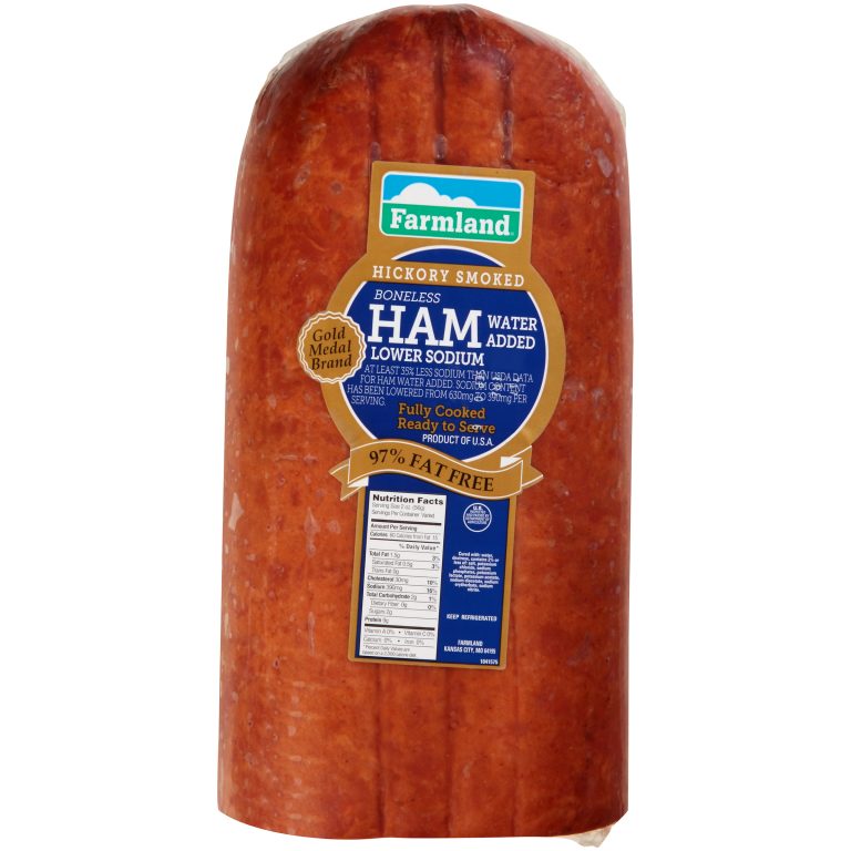 Smithfield Boneless Lower Sodium Ham, Gold Medal, 97 Fat Free, Water