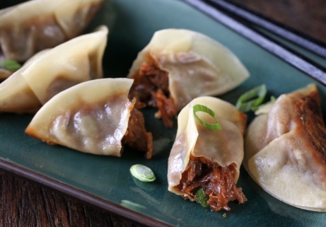 Mongolian Beef Dumplings
