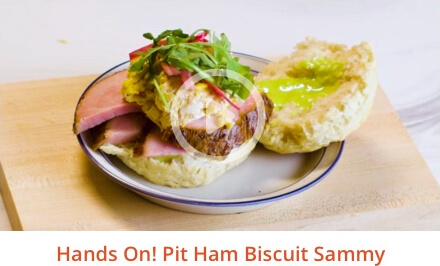 Pit Ham Biscuit Sammy