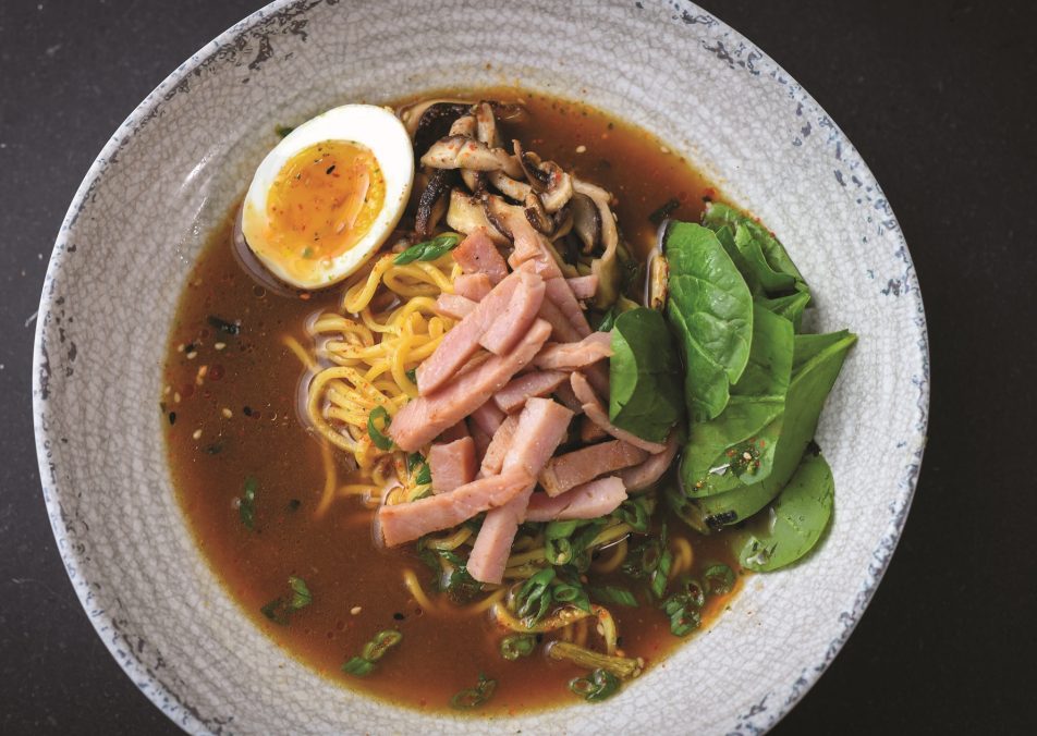 Ham Ramen with Pork Broth Smithfield Culinary