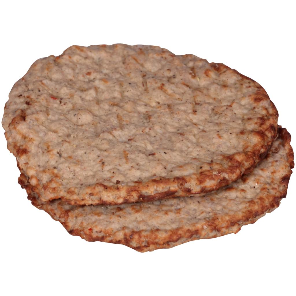 Dixie Skillet Fully Cooked Sausage Patty, 2 oz Patties, 10 Pound Case