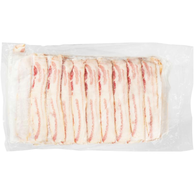 Single Medal Single Sliced Select Bacon, 1618 Slices per Pound, 15