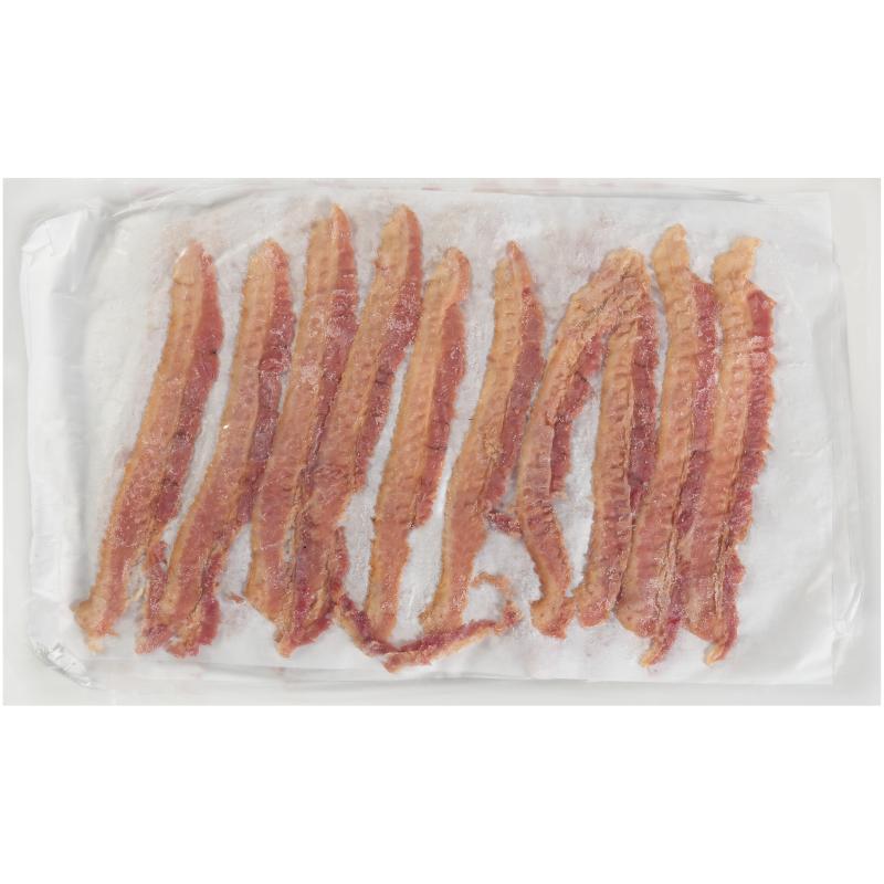 Precooked Bacon Strips, 150 Slices per Package, 2 Packages per Case