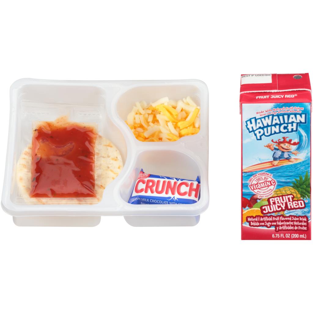 Cheese Pizza Fun Kit LunchMaker, 9.91 oz per Kit, 12 Kits per Case