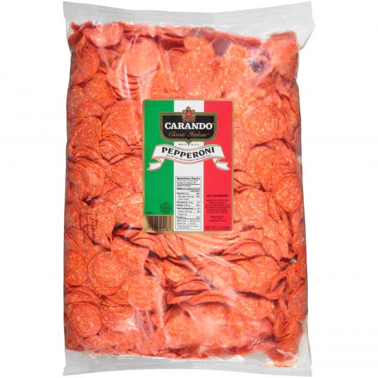 Sliced Pepperoni, 12.5 Pound Packages, 2 Packages per Case Smithfield Culinary