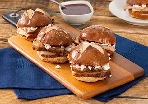 Crusted Pork Belly Sliders