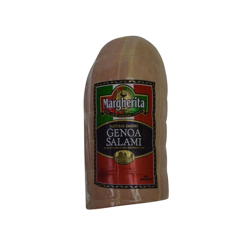 Margherita Natural Casing Genoa Salami, 4 Pounds per Salami, 4 Salami per Case Smithfield Culinary