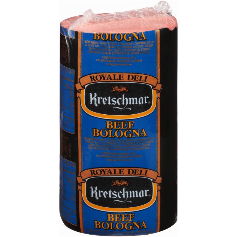 Beef Bologna Stick, 4.75 Pound Sticks, 4 Sticks per Case Smithfield