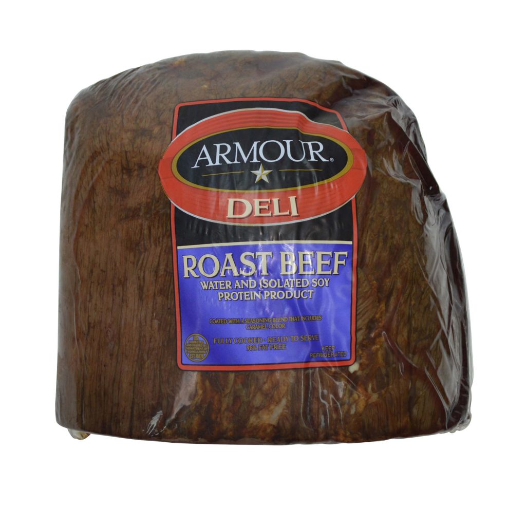 Armour CapOff Roast Beef, 8 Pounds per Roast, 2 Roasts per Case