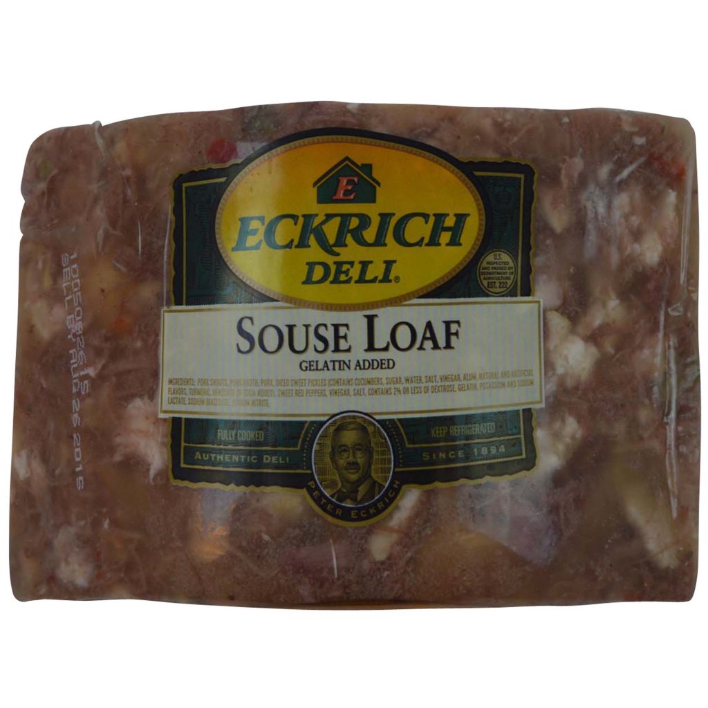 Eckrich Souse Loaf, 3.19 Pounds per Loaf, 2 Loaves per Case