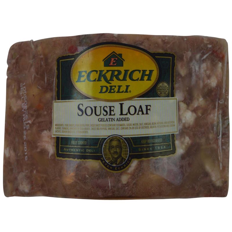 Eckrich Souse Loaf, 3.19 Pounds per Loaf, 2 Loaves per Case