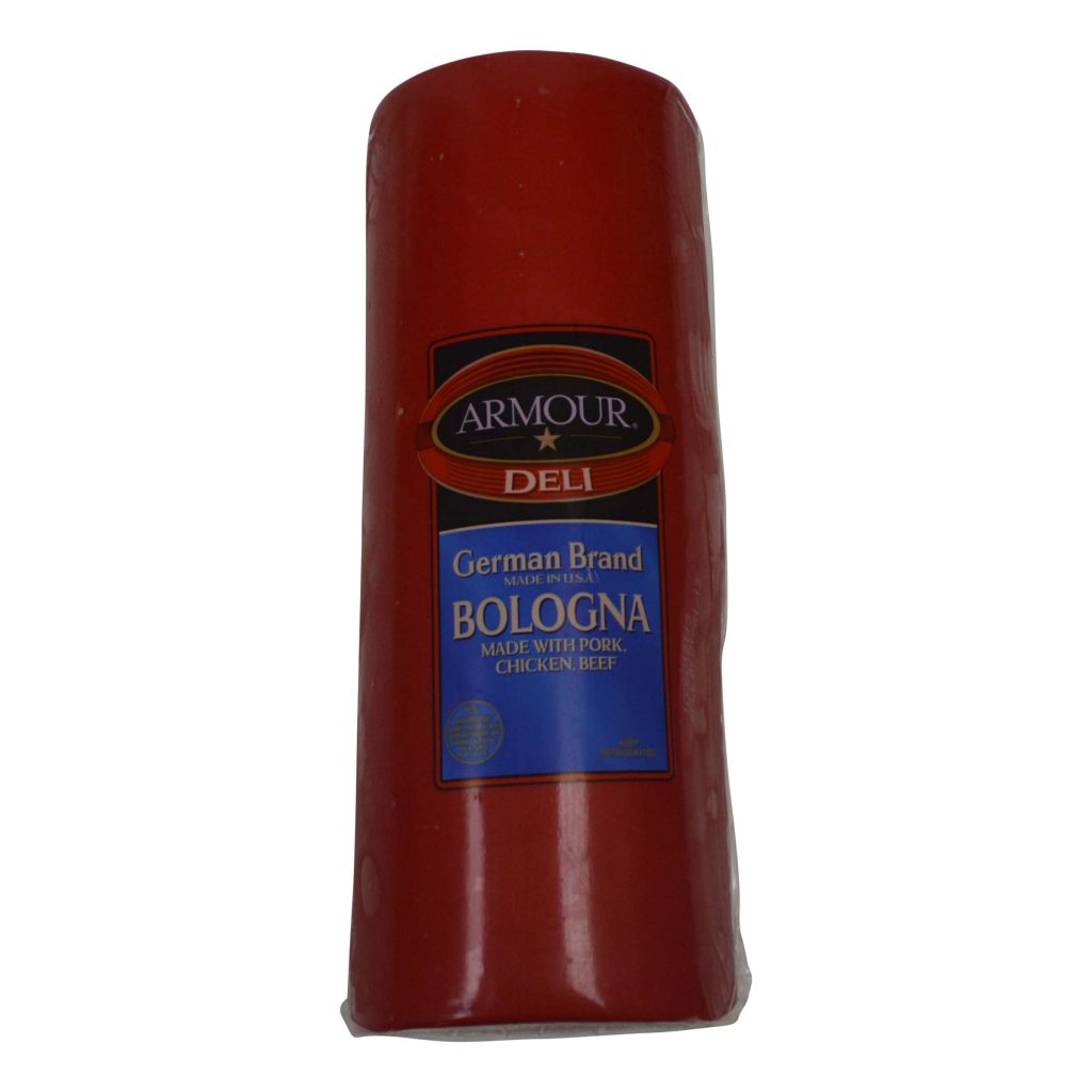 Armour Deli Style Meat Bologna, 9.39 Pounds per Stick, 2 Sticks per Case Smithfield Culinary