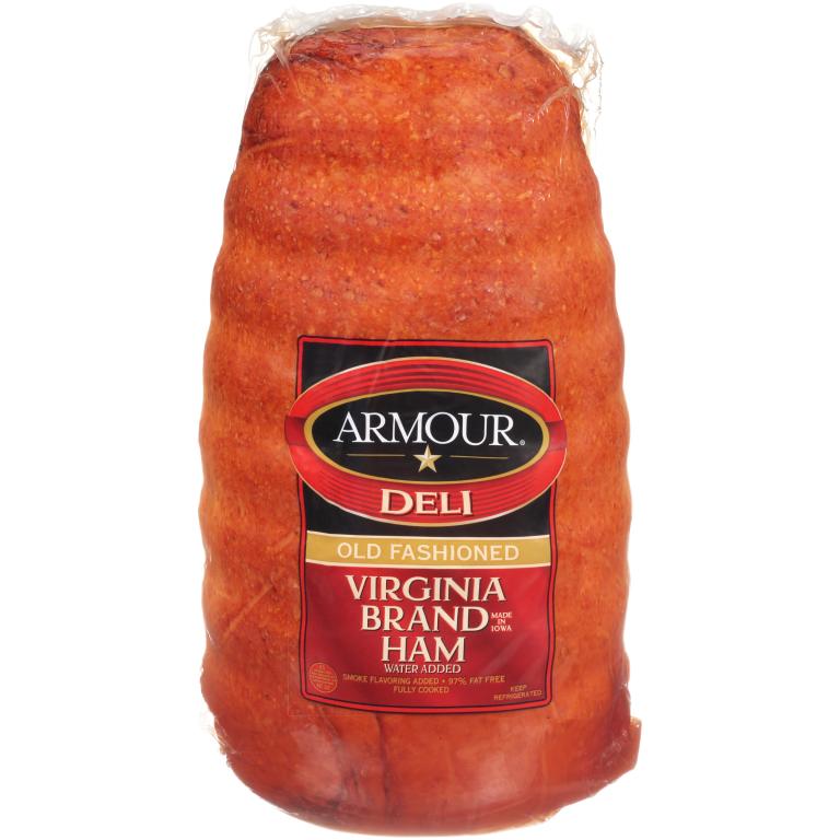 Armour by Smithfield Virginia Brand Ham, Water Added, 12.75 Pounds per