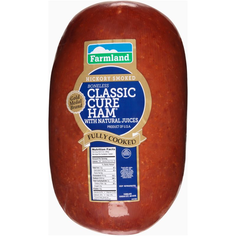 Gold Medal Boneless Classic Cure Ham, Natural Juices, 911 Pounds per