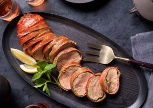 Coletta Prosciutto Wrapped Pork Loin
