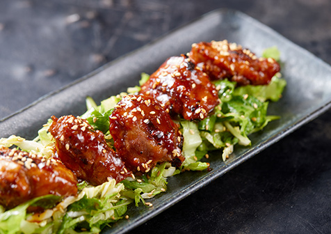 Koren Style Glazed Pork Wings