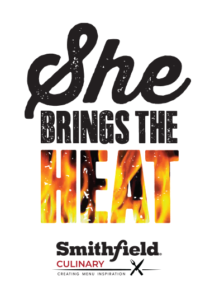 She Brings the Heat Logo