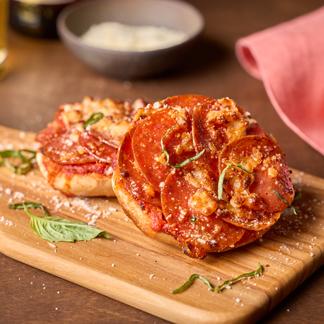 Pepperoni Bagel Bites