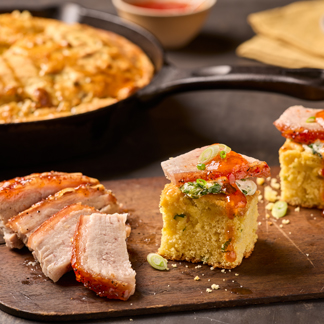 Recipe_Quasha_PorkBellyCornBreadSliders_08 Pork Belly Cornbread Sliders