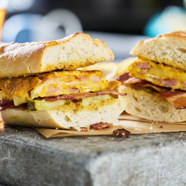 Breakfast Cuban Sandwich