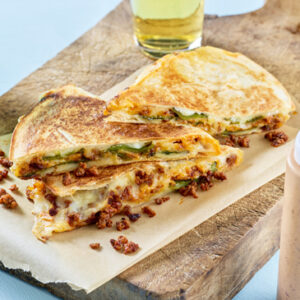 Chorizo Poblano Quesadilla