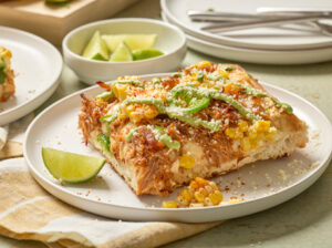 Birria Elote Pizza