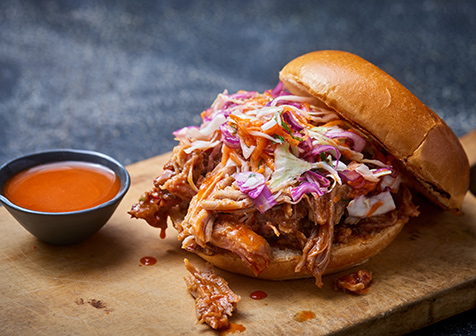 Thai Style Pulled Pork Sandwich